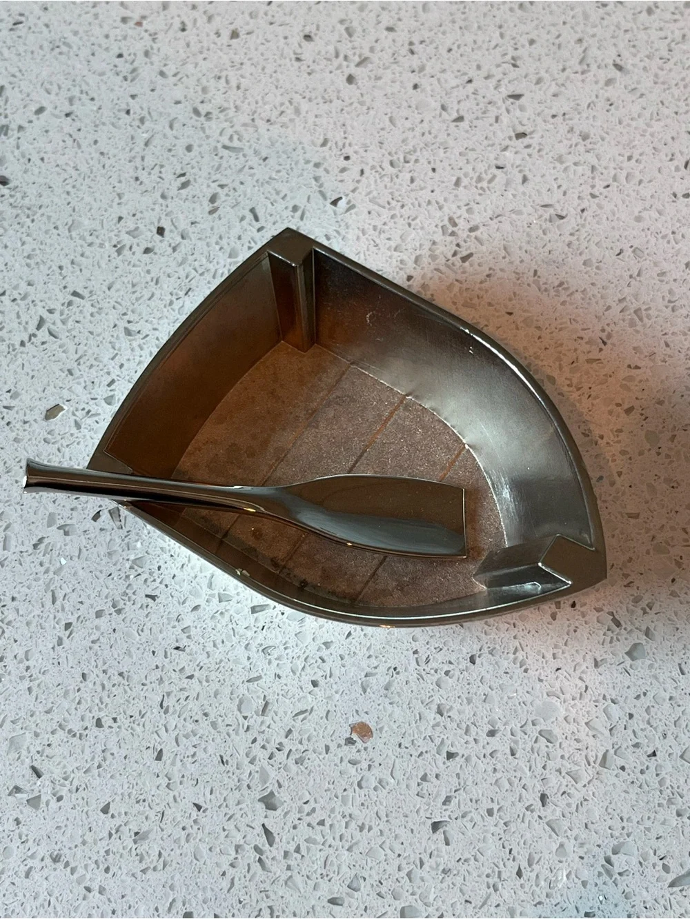 Boat-Shaped Salt Server